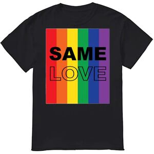 Race Crate Sebastian Vettel Same Love LGBTQ+ T-Shirt (Black) - Small (34-36") Male