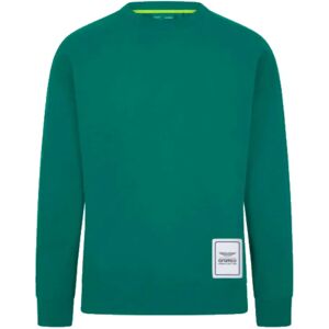 Pelmark 2024 Aston Martin Logo Crew Sweatshirt (Green) - Medium Adults Male