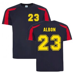 Race Crate Alexander Albon Performance T-Shirt (Navy-Red) - XL (45-48