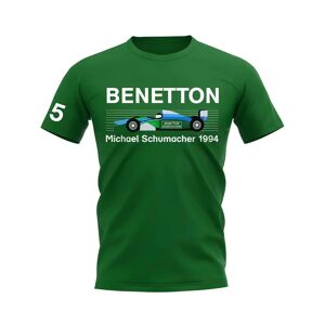 Race Crate Michael Schumacher 2005 Benetton T-Shirt (Green) - XXL (50-52