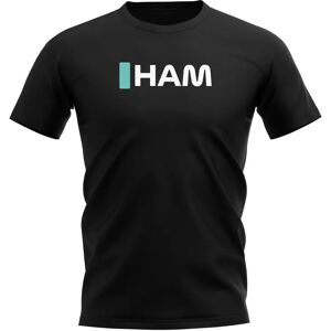 Race Crate #44 HAM Grid T-Shirt (Black) - Small (34-36