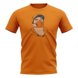 Race Crate Lando Norris Headshot T-Shirt (Orange) - Large (42-44