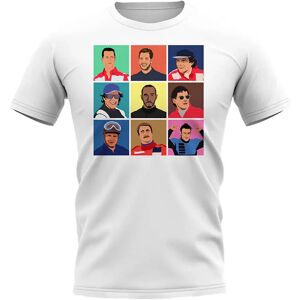 Race Crate Racing Legends T-Shirt (White) - XXL (50-52