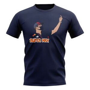 Race Crate Supermax T-Shirt (Navy) - Medium (38-40