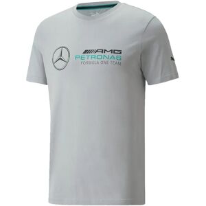 Puma 2022 Mercedes ESS Logo Mens Tee (Silver) - Large Adults Male