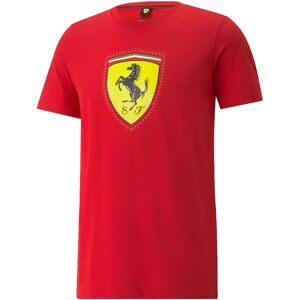 Puma 2022 Ferrari Race Colored Big Shield Tee (Red) - Small Adults Male