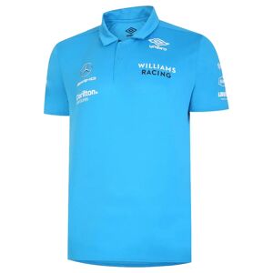 Umbro 2022 Williams Racing Media Polo Shirt (Blue) - XXL - 47-49
