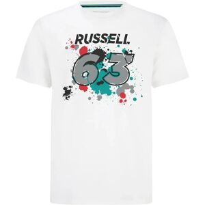 Puma 2022 Mercedes George Russell #63 T-Shirt (White) - XXL Adults Male