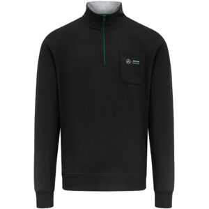 Puma 2023 Mercedes AMG Petronas Half Zip Top (Black) - XXXL Adults Male