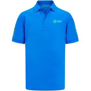 Puma 2023 Mercedes George Russell Polo Shirt (Blue) - Medium Adults Male