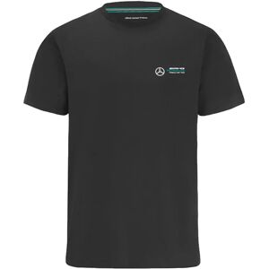 Puma 2023 Mercedes Small Logo Tee (Black) - Small Adults Male