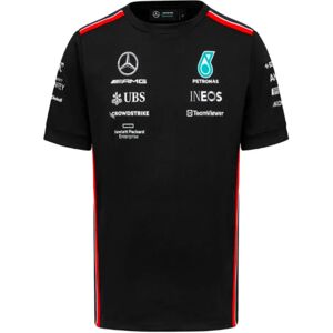 Puma 2023 Mercedes AMG Petronas Team Driver T-Shirt - Black - Medium Adults Male