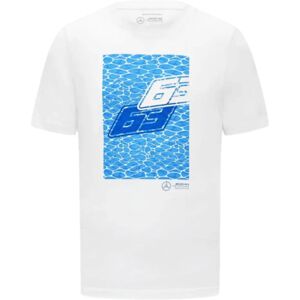 Puma 2023 Mercedes-AMG George Russell 'No Diving' Tee (White) - XXXL Adults Male