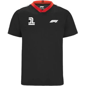 2022 Formula 1 F1 Mens Soccer Tee (Black) - Large Adults Male