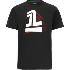 Formula 1 F1 Graphic Tee (Black) - Large Adults Male