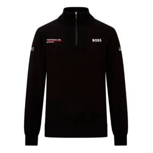 Puma 2024 Porsche Motorsport Collection Team Knitted Jumper Black - Small Adults