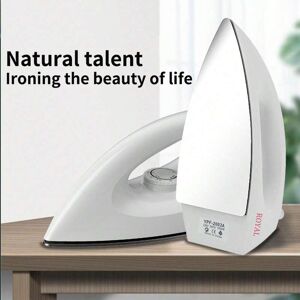 SHEIN 1pc Electric Iron Iron Household Handheld Small Steam Ironing Clothes Ironing Machine Portable Hand-Held Dry Ironing White