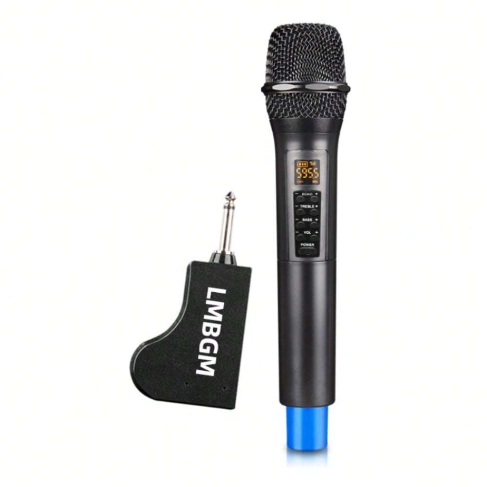 SHEIN Lmbgm B188 Universal Wireless Microphone Bt Reverb Handheld Microphone System 1 microphone Android