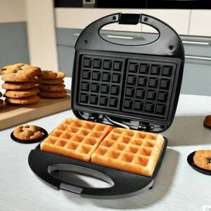 SHEIN Kitchen sandwich breakfast maker, toaster and waffle breakfast maker. Black EU Plug,US Plug