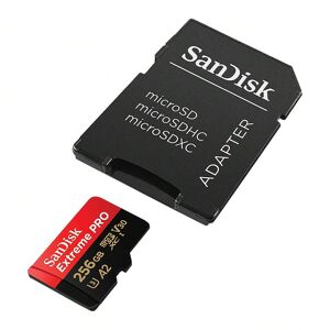 SHEIN 1 PCS SanDisk Extreme Pro Flash 128GB Card Micro SD Card SDXC UHS-I 512GB 256GB 64GB U3 V30 TF Card Memory Black 64G,128G,256G