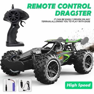 SHEIN Mini High-speed Offroad Remote Control Car With Drifting Function & Anti-collision Design, Rubber Big Tires, Perfect For Interaction During Summer Vacation Black one-size