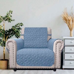 SHEIN 1pc Quilted Detail Sofa Towel Baby Blue Single Seat,2 Seater,3 Seater,4 Seater