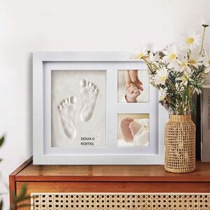 SHEIN The First And Most Unforgettable Gift For Baby - Diy Handprint And Footprint Set Grey one-size