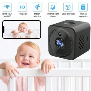 SHEIN 1pc Wireless Baby Sleep Monitor Camera With Night Vision Function Black one-size
