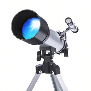 SHEIN High Magnification Monocular High Definition Astronomical Telescope, Ideal For Students Exploring The Sky White one-size