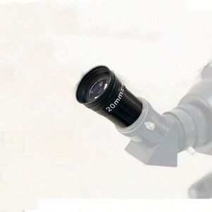 SHEIN 20mm Erect Imaging Eyepiece For 1.25"Monocular Newtonian Reflector Telescopes Black 20mm Eyepiece