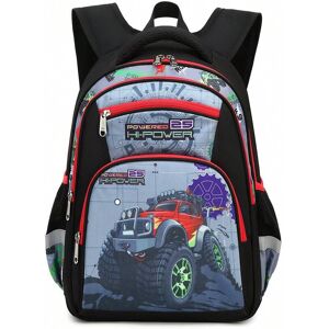 SHEIN Black Car Shaped School Backpack For Kids/primary School Students Multicolor