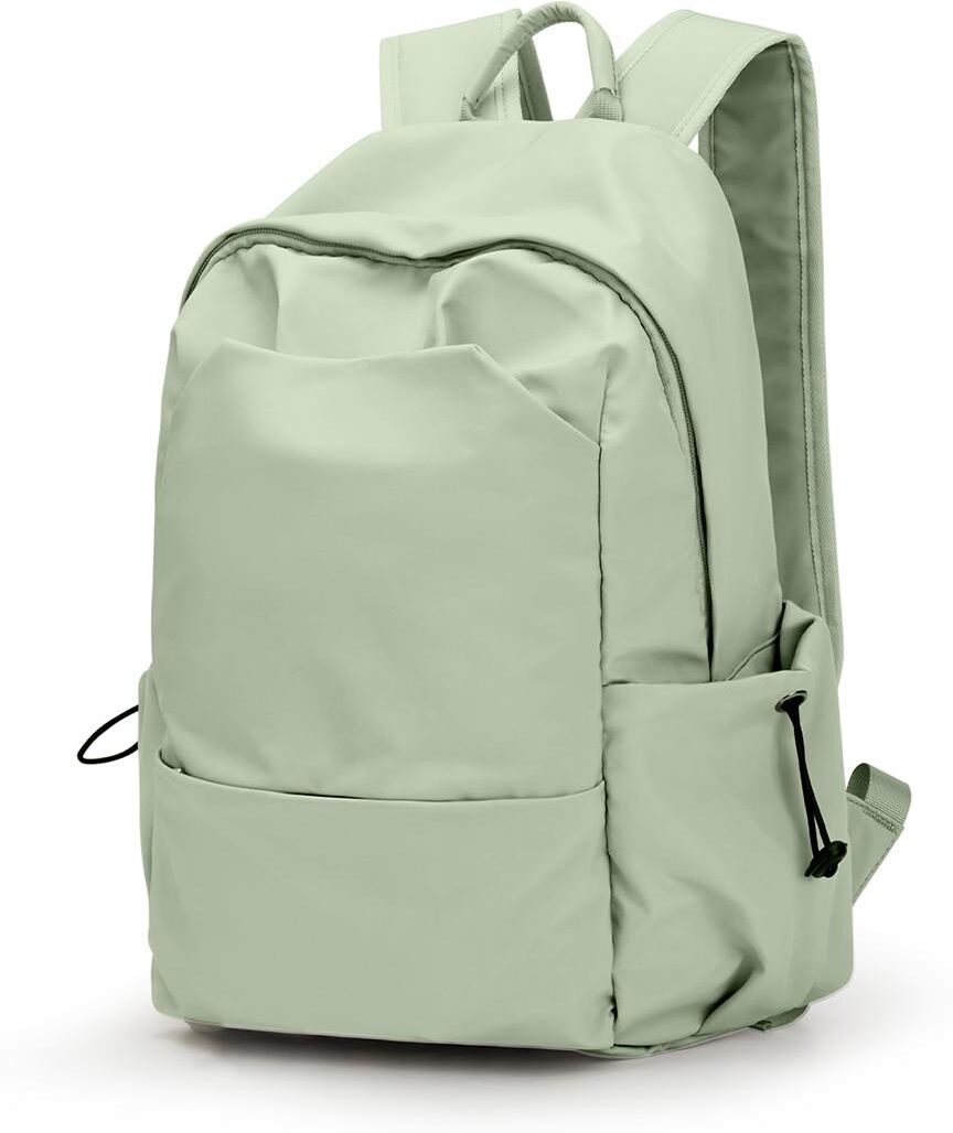 SHEIN Cute School Backpack For Teen Elementary Girls Bookbag, Boys Backpacks Large Teen Girls Casual Backpack High Middle School Daypack Women Daily Travel Laptop Bag Green