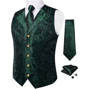 SHEIN Men's Fashion Printed Suit Vest Green L,M,S,XL,XXL,XXXL Men