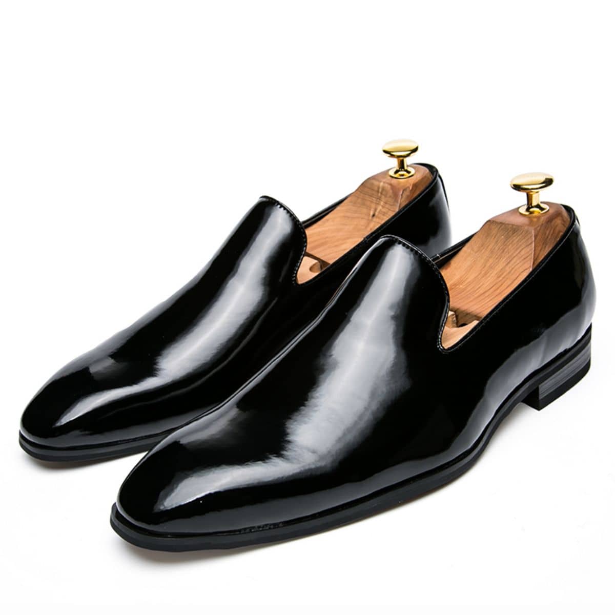 SHEIN Men's Dress Shoes Loafers Fashionable Men's Shoes Black EUR38,EUR39,EUR40,EUR41,EUR42,EUR43,EUR44