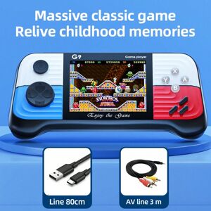 SHEIN New Arrival Handheld Game Console With Joystick, Retro Color Match Psp Game Street Console, G9 Game Console game console one-size