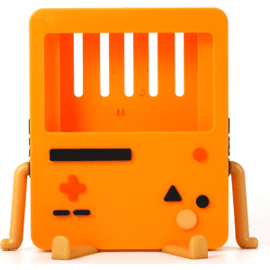 SHEIN Creative Cute Game Console Stand Cartoon Support Plate Handheld Console Screen Bracket Orange, Compatible With Switch Orange one-size