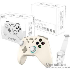 SHEIN 1pc Coffee Colored Wireless Game Controller With Bracket, Compatible With N-switch/ps4/ps3/android6.0+/ios13.0+/pc/steam oatmeal coffee one-size