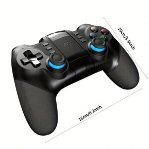 SHEIN Ipega PG-9156 Gamepad 2.4G Wireless Game Controller Mobile Trigger Joystick For IOS Games Android TV Box PC PS4 Black one-size