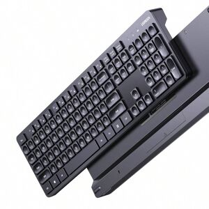 SHEIN 2.4G Wireless Keyboard 104Key Computer Laptop Keyboard Black one-size