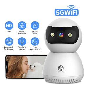 SHEIN 1pc ABS Surveillance Camera, Modern White Webcam For Home Black and White one-size