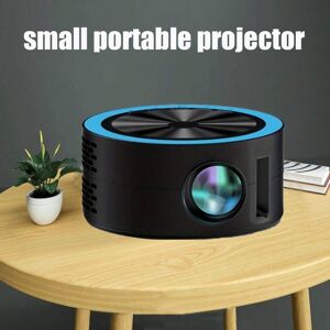 SHEIN Hd Mini Portable Projector, Led Projector, Home Theater Projector Can Project 50 To 80 Inches Images, Enabling Viewing Anytime And Anywhere, And Is Compatible With Hd Tv, Usb, And Av USB