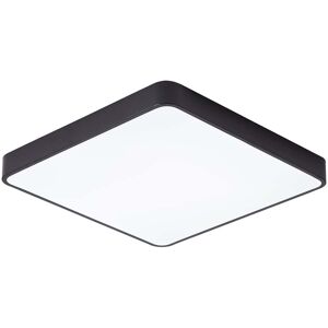 SHEIN Square Led Ceiling Light, Modern & Minimalist, For Bedroom, Living Room, Balcony, Hallway, Entryway, Color: Black Black M,S