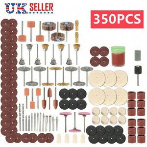 SHEIN 350pcs Rotary Drill Tool Accessories Polishing Sanding Kit Grinding For Multicolor