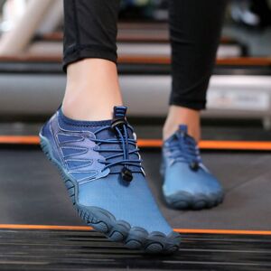 SHEIN New Arrivals Blue Outdoor Five Toes Upstream Water Shoes For Barefoot Diving, Swimming, Fitness, Riding, Climbing, Beach Blue EUR36,EUR37,EUR38,EUR39,EUR40,EUR41,EUR42,EUR43,EUR44,EUR45,EUR46 Women