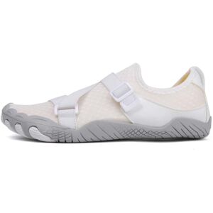 SHEIN The New River Tracing Shoes Women Beach Shoes Wading Quick-Drying Non-Slip Swimming Shoes Men Fitness Sports Anti-Cut Socks Shoes Fishing Shoes White EUR35,EUR36,EUR37,EUR38,EUR39,EUR40,EUR41,EUR42,EUR43,EUR44,EUR45,EUR46 Women