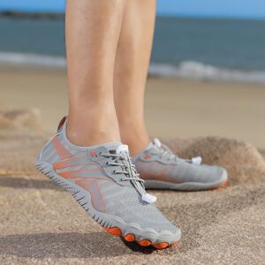 SHEIN Antislip Quick Dry Shoes For Men And Women, Suitable For Running, Cycling, Fitness, Hiking, Rock Climbing, Beach And Water Activities Grey EUR38,EUR39,EUR40,EUR41,EUR42,EUR43,EUR44,EUR45,EUR46 Women