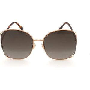 Jimmy Choo Jimmy Tinka/g/sk (Ddb/ha) Frame color: gold Size: 61  female