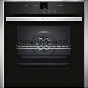 Neff B57CR22N0B Built In Single Oven with Slide&Hide & Pyrolytic Cleaning