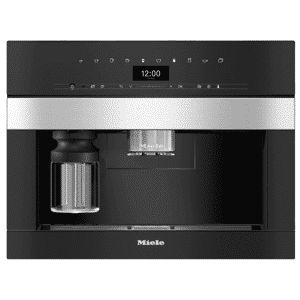 Miele CVA7440 Built In Coffee Machine with DirecctSensor, CupSensor & OneTouch for Two - Clean Steel 45cm