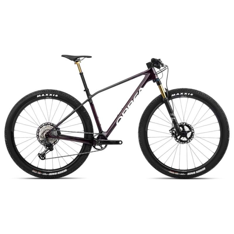 Orbea ALMA M TEAM Mountain Bike - 2023 - Wine Red Carbon (gloss/matt)